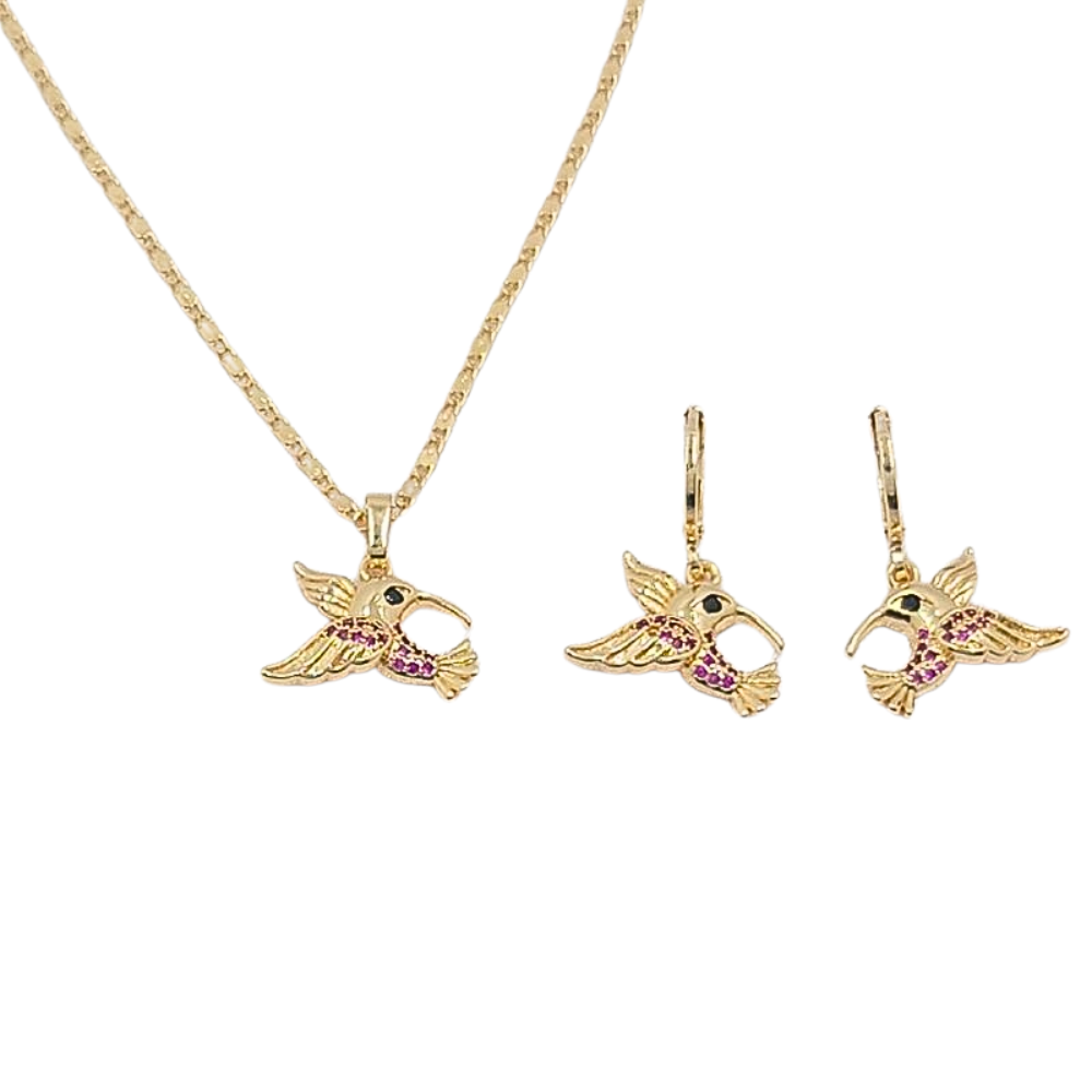 ESET1386 FORMA PAJARO COLIBRI