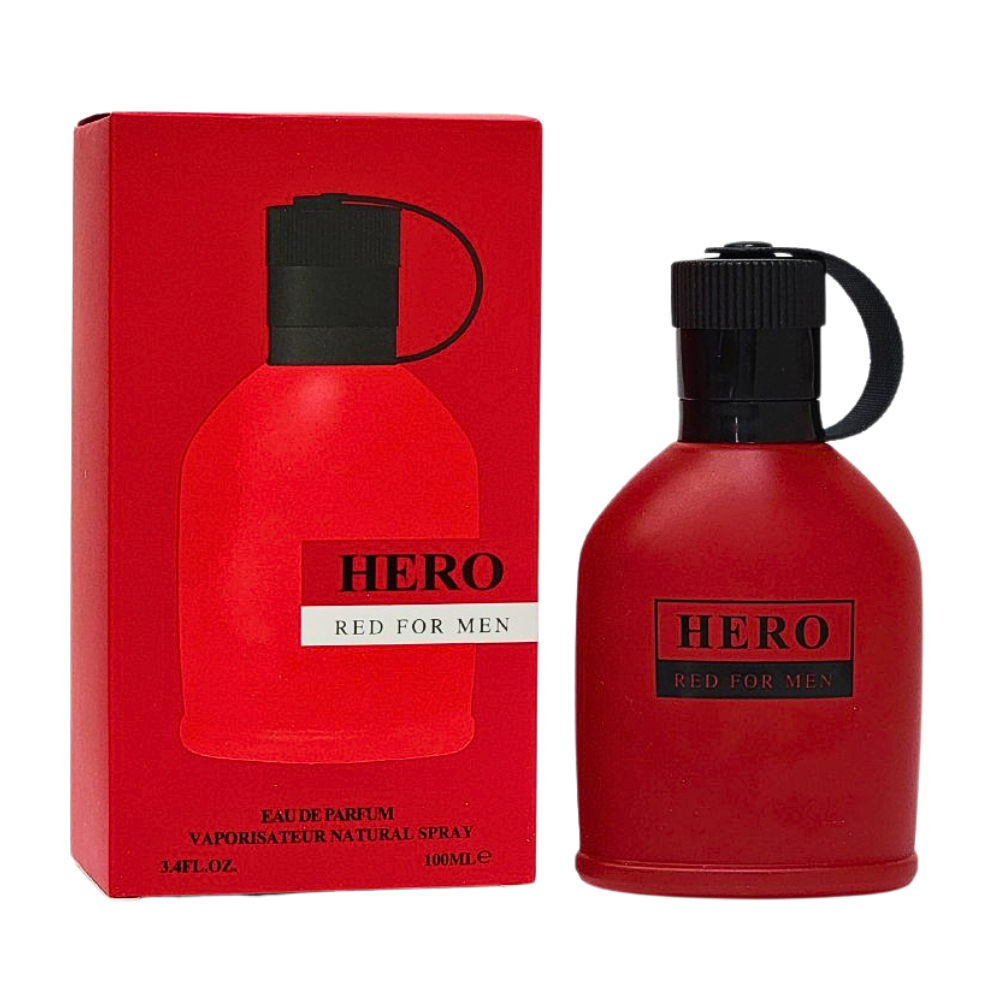 HERO RED FOR MEN EDP 100ML (H) (AROMA SIMILAR HUGO BOSS RED EDT)