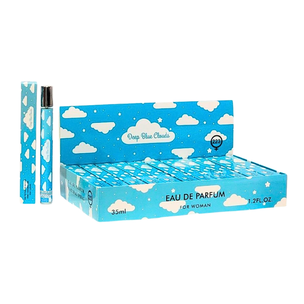 PERFUME EN TUBO PARA DAMA DEEP BLUE CLOUDS 223 EDP 35ML (M)