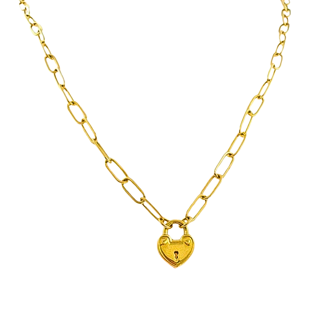 ODIJE419 FORMA CORAZON CANDADO