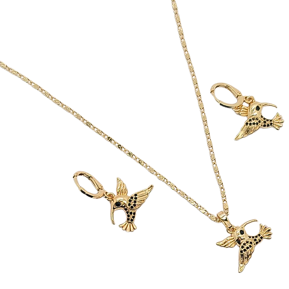 ESET1389 FORMA PAJARO COLIBRI