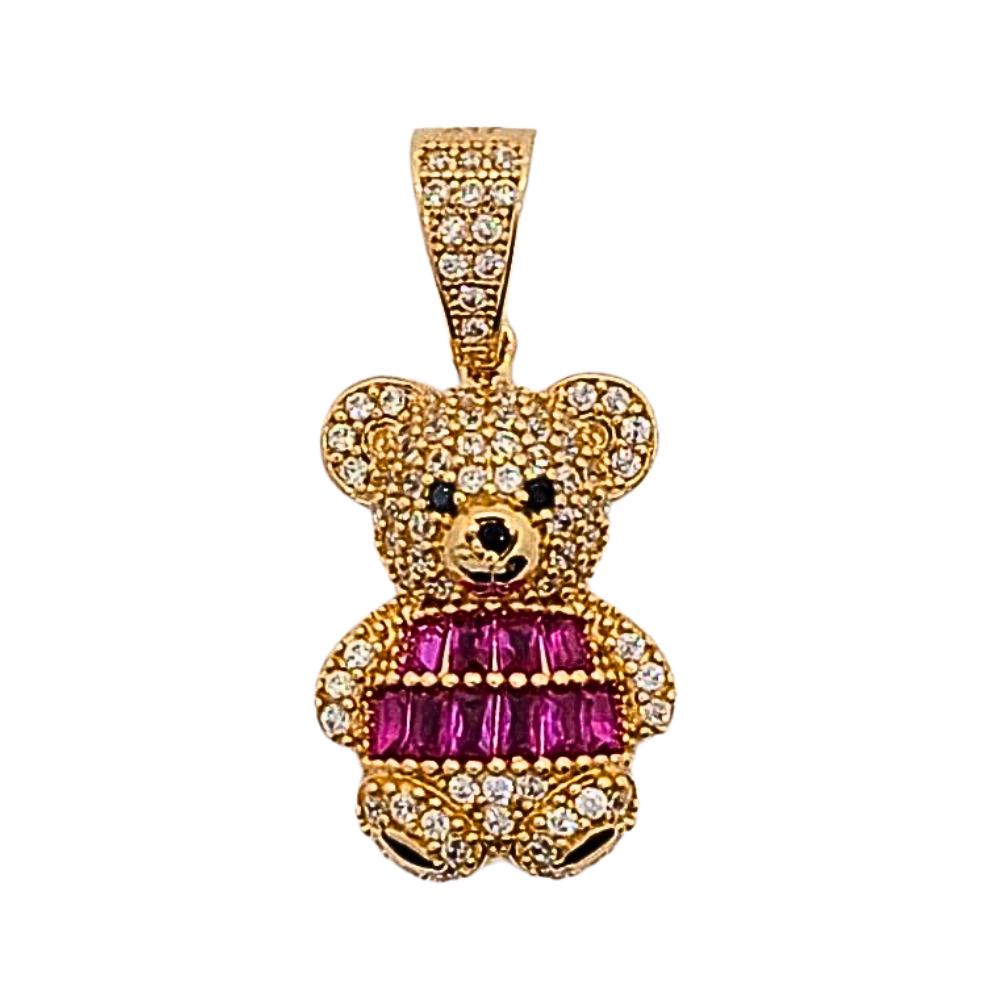 ODIJE738A FORMA OSO CIRCON ROSA