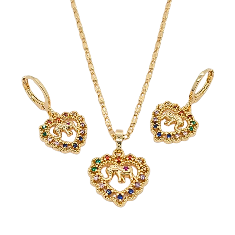 ESET1430 FORMA ELEFANTE CORAZON