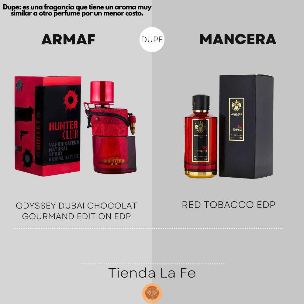 ARMAF HUNTER KILLER EDP 100ML (H) (DUPE MANCERA RED TOBACCO EDP)