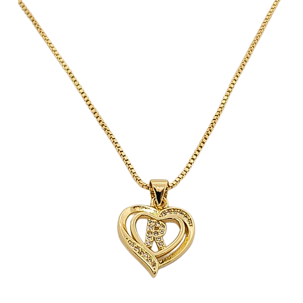 EGARGA1463 FORMA LETRA R CORAZON