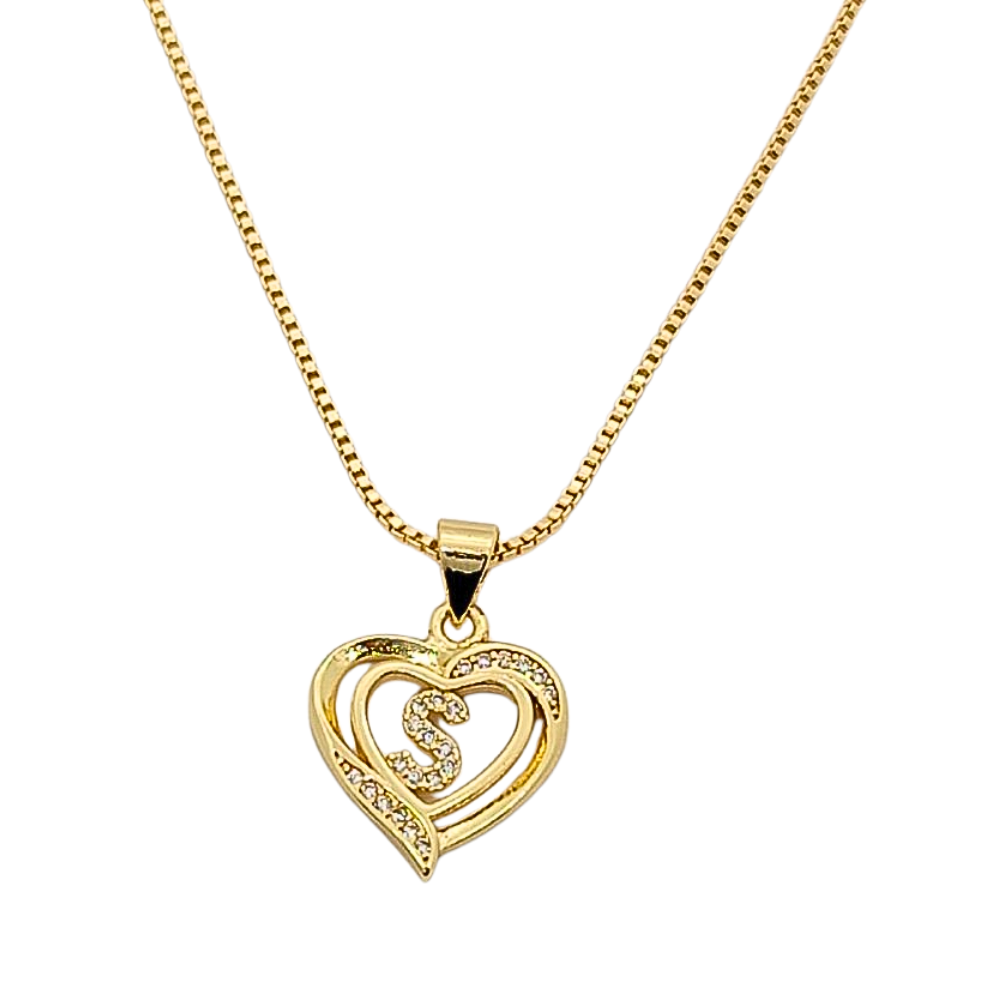 EGARGA1464 FORMA LETRA S CORAZON