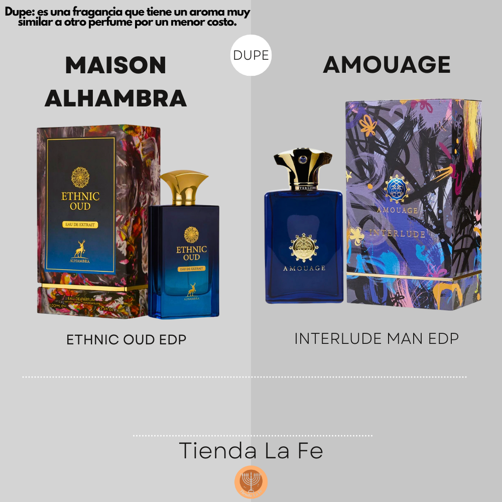 MAISON ALHAMBRA ETHNIC OUD EDP 100ML (H) (DUPE AMOUAGE INTERLUDE MAN EDP)