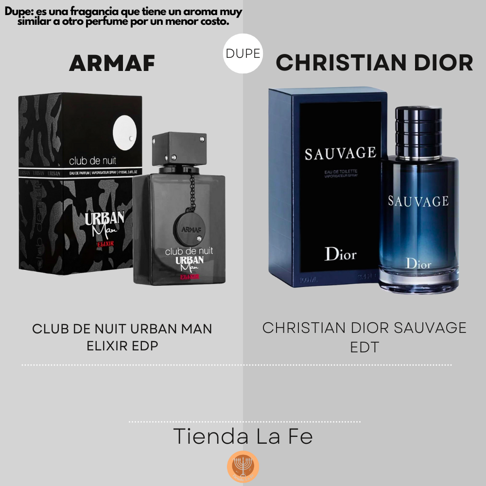 ARMAF CLUB DE NUIT URBAN MAN ELIXIR EDP 105ML (H) (DUPE CHRISTIAN DIOR SAUVAGE EDT)