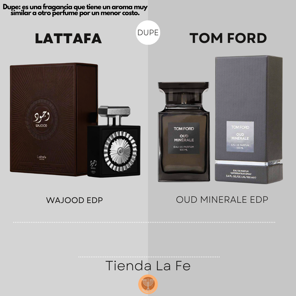 LATTAFA WAJOOD EDP 100ML (U) (DUPE TOM FORD OUD MINERALE EDP)