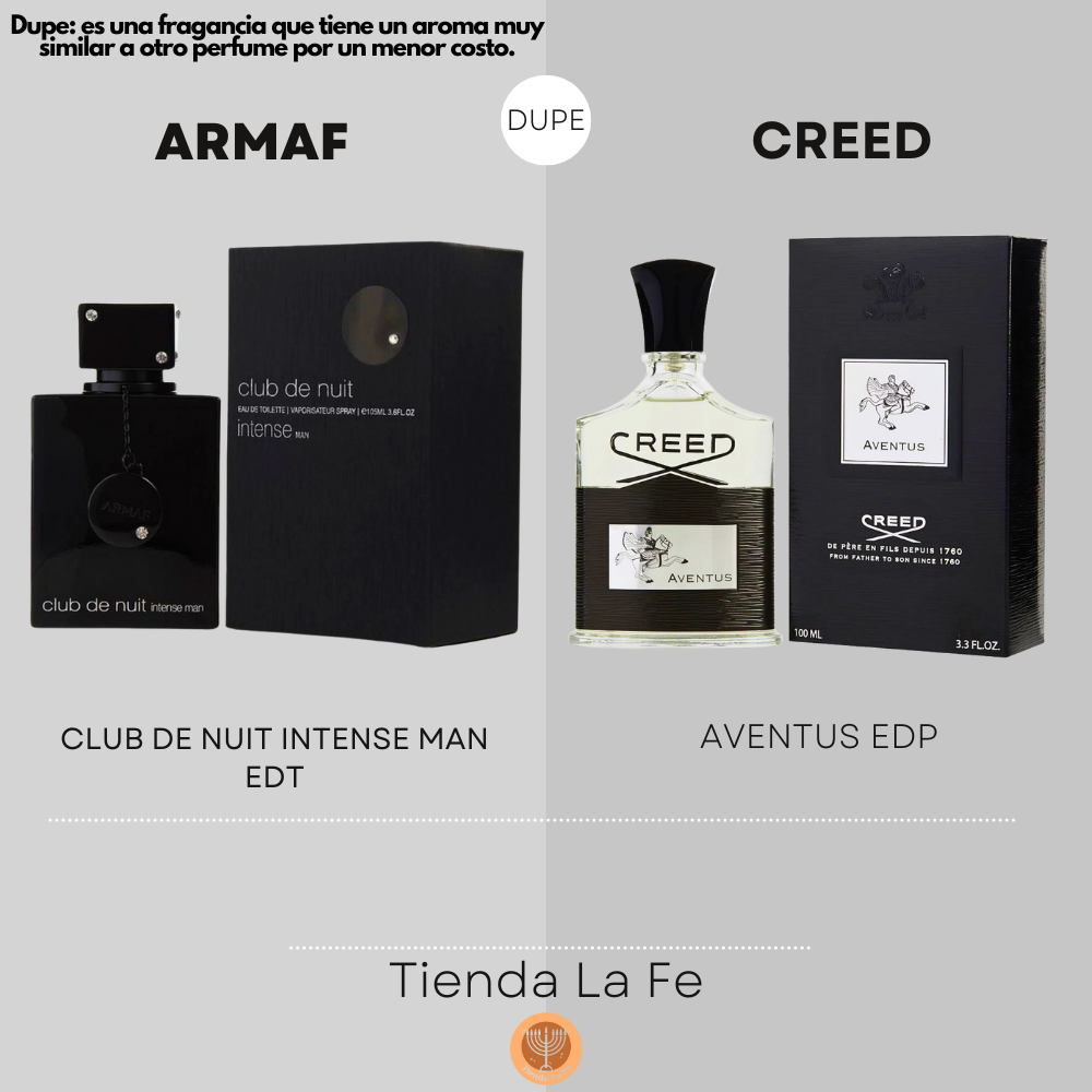 HOT Club De Nuit Creed Aventus ARMAF CLUB DE NUIT
