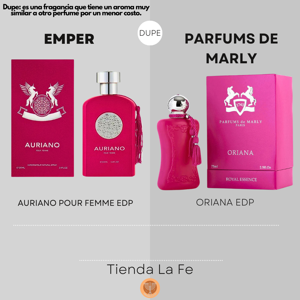 EMPER AURIANO POUR FEMME EDP 100ML (M) (DUPE PARFUMS DE MARLY ORIANA EDP)