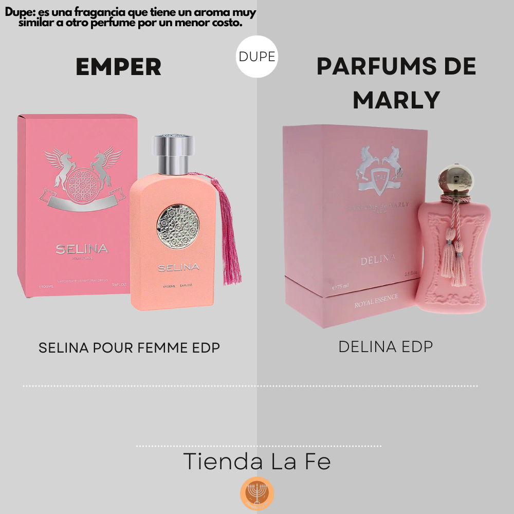 EMPER SELINA POUR FEMME EDP 100ML (M) (DUPE PARFUMS DE MARLY DELINA EDP)