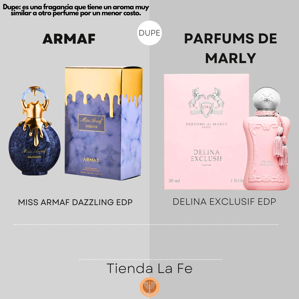 ARMAF MISS ARMAF DAZZLING EDP 100ML (M) (DUPE PARFUMS DE MARLY DELINA EXCLUSIF EDP)
