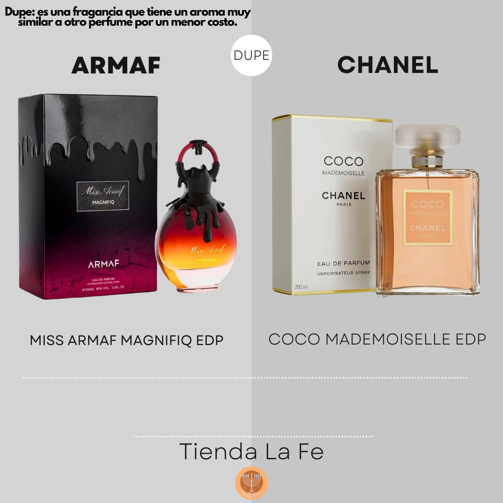 ARMAF MISS ARMAF MAGNIFIQ EDP 100ML (M) (DUPE CHANEL COCO MADEMOISELLE EDP)