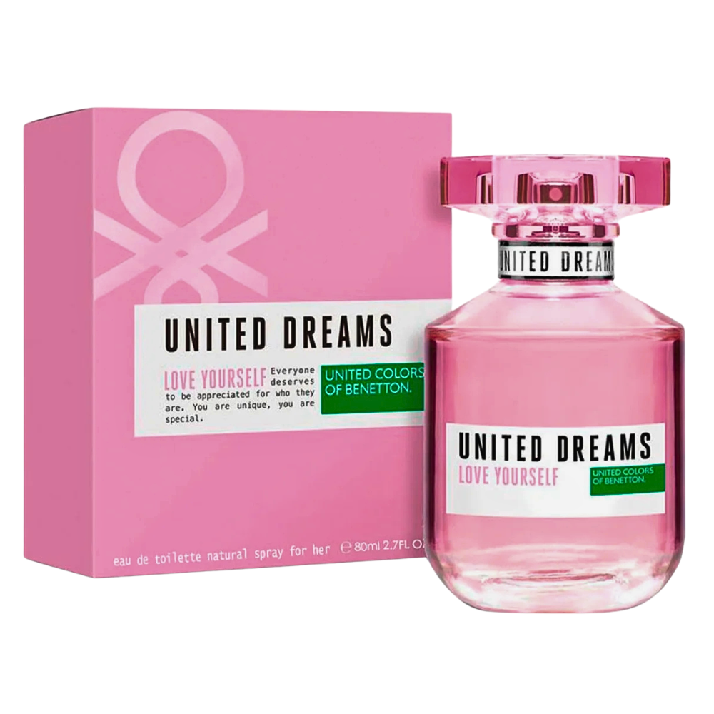 UNITED COLORS OF BENETTON UNITED DREAMS LOVE YOURSELF EDT 80ML (M)