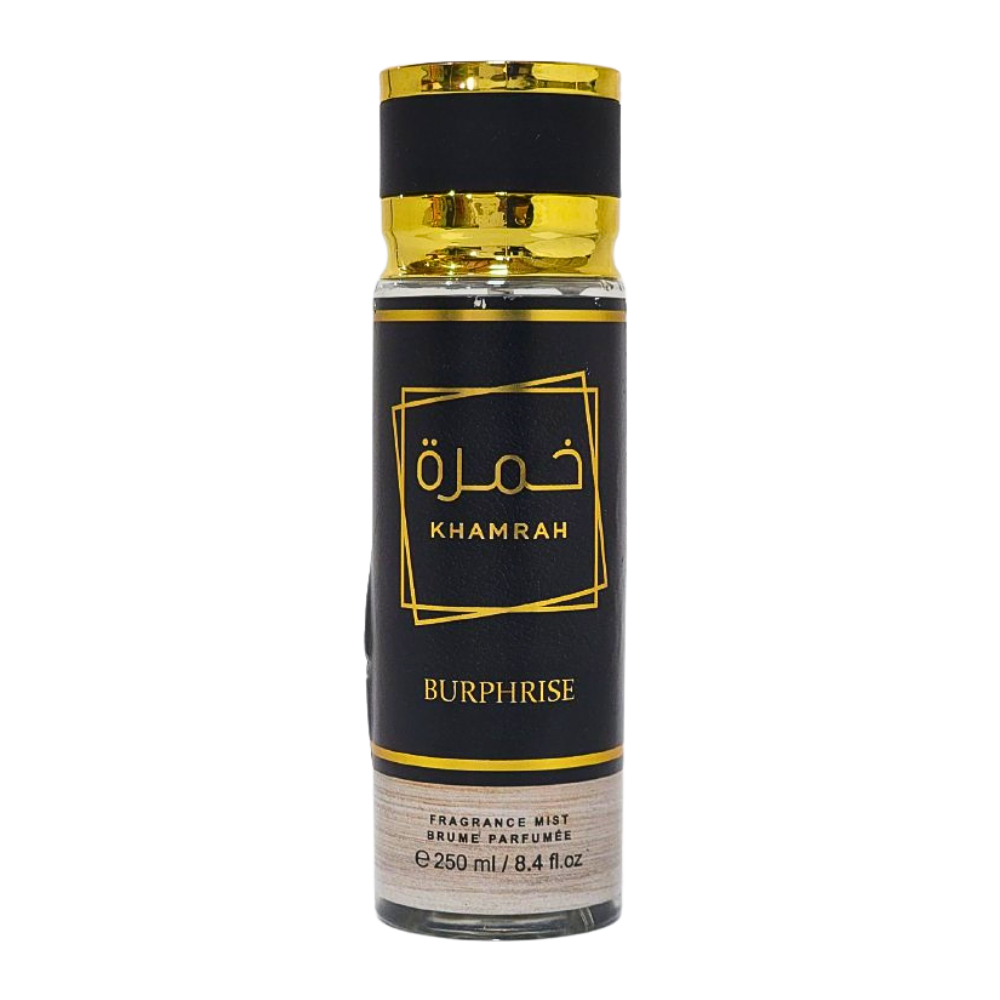 SPRAY PERFUMADO CONCENTRADO BURPHRISE KHAMRAH 250ML (U) (AROMA SIMILAR A LATTAFA KHAMRAH)
