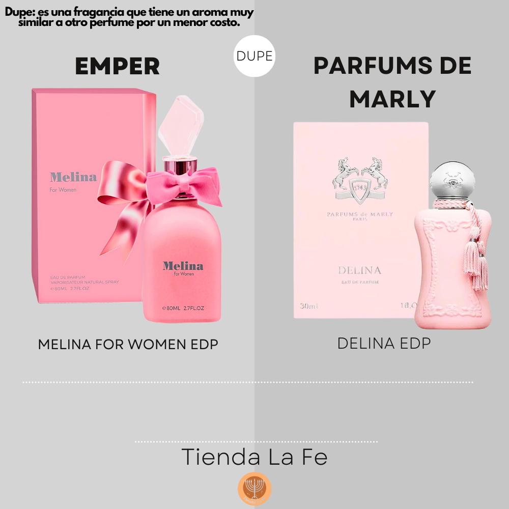 EMPER MELINA FOR WOMEN EDP 80ML (M) (DUPE PARFUMS DE MARLY DELINA EDP)