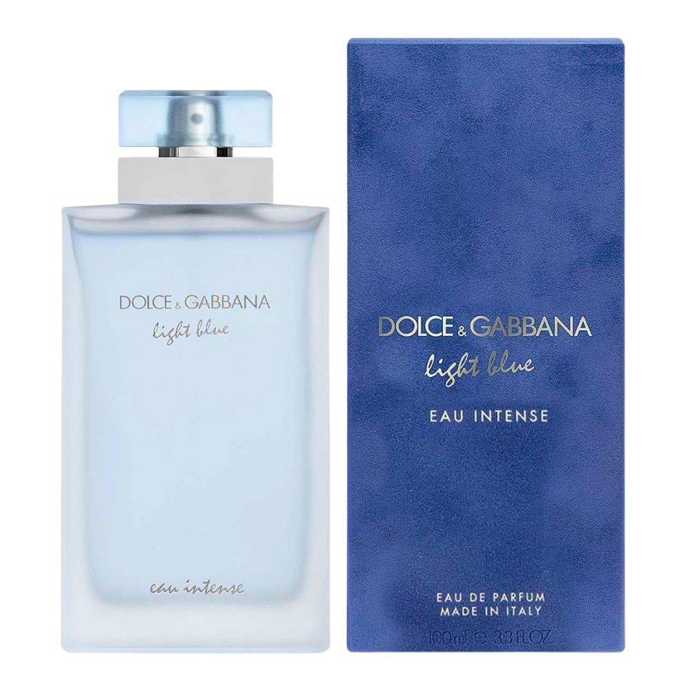 DOLCE & GABBANA LIGHT BLUE EAU INTENSE FOR WOMEN EDP 100ML (M)