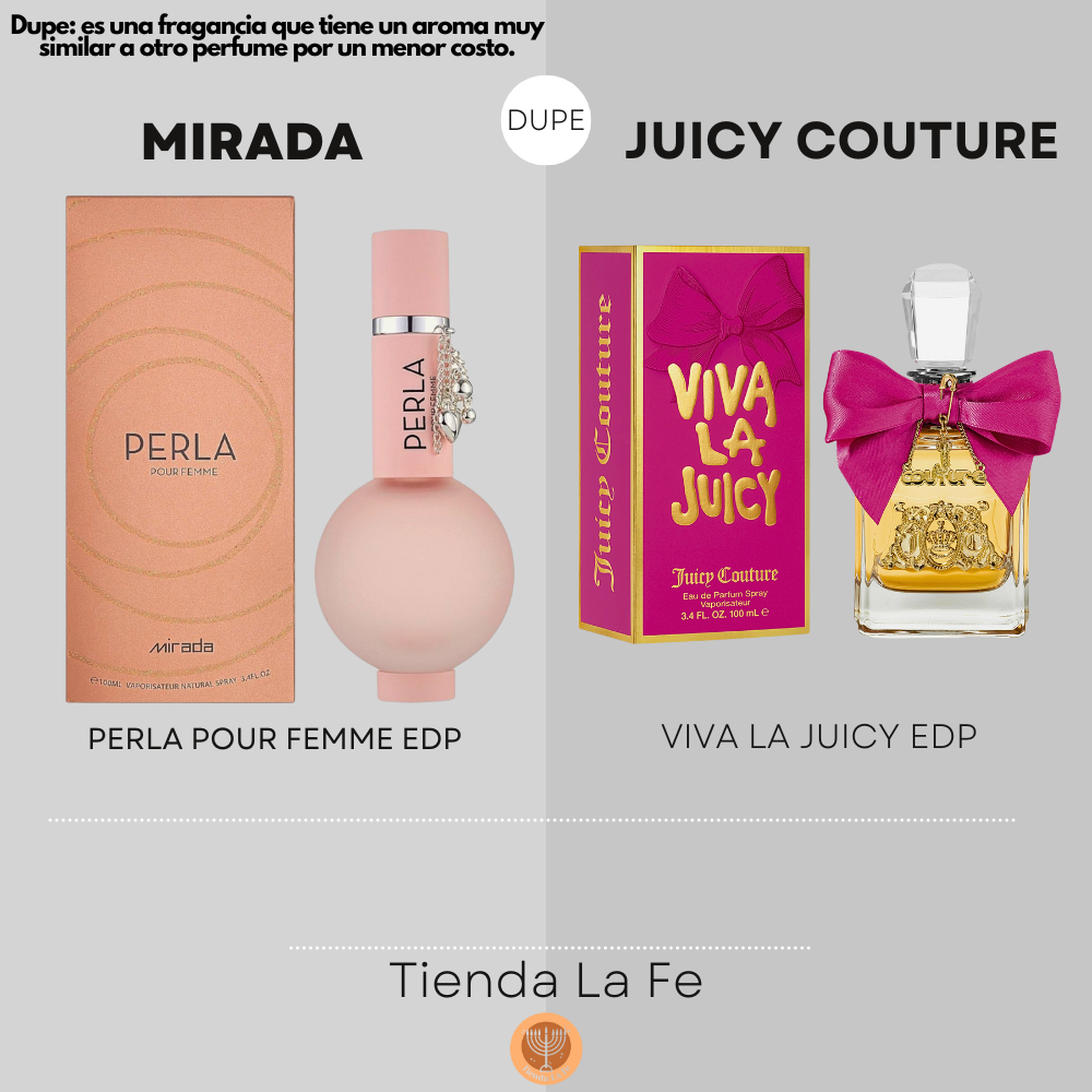 MIRADA PERLA POUR FEMME EDP 100L (M) (DUPE JUICY COUTURE VIVA LA JUICY EDP)