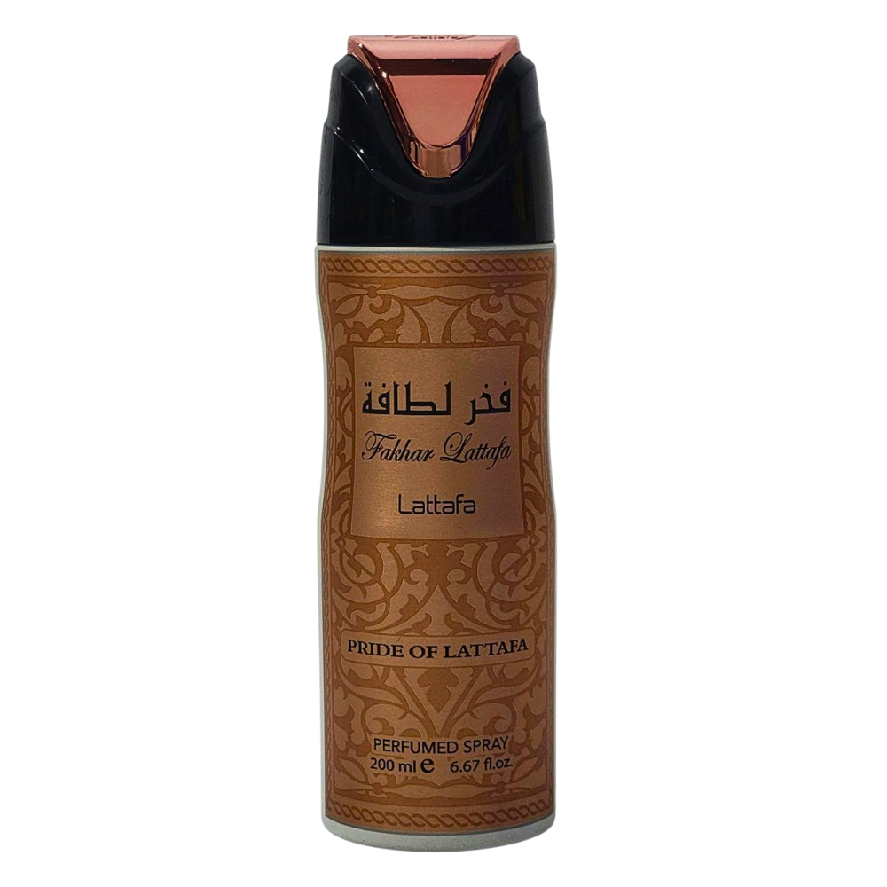 LATTAFA BODY SPRAY FAKHAR ROSE 200ML (M)