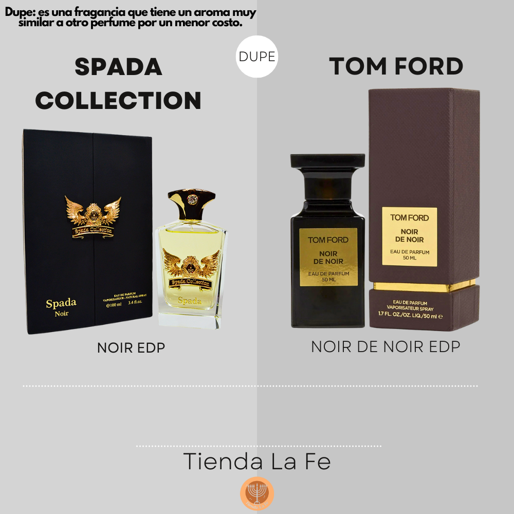 SPADA COLLECTION NOIR EDP 100ML (H) (DUPE TOM FORD NOIR DE NOIR EDP)