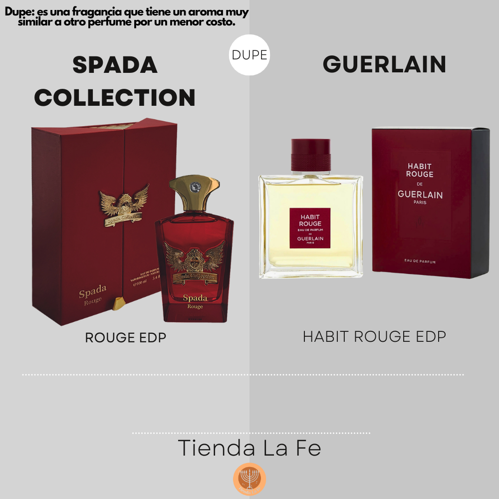 SPADA COLLECTION ROUGE EDP 100ML (H) (DUPE GUERLAIN HABIT ROUGE EDP)
