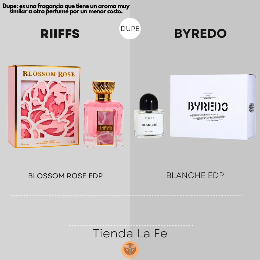 RIIFFS BLOSSOM ROSE EDP 100ML (M) (DUPE BYREDO BLANCHE EDP)