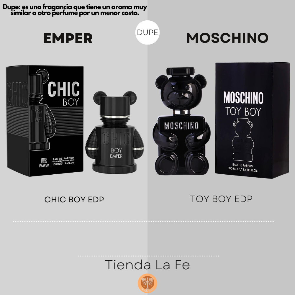 EMPER CHIC BOY EDP 100ML (H) (DUPE MOSCHINO TOY BOY EDP)