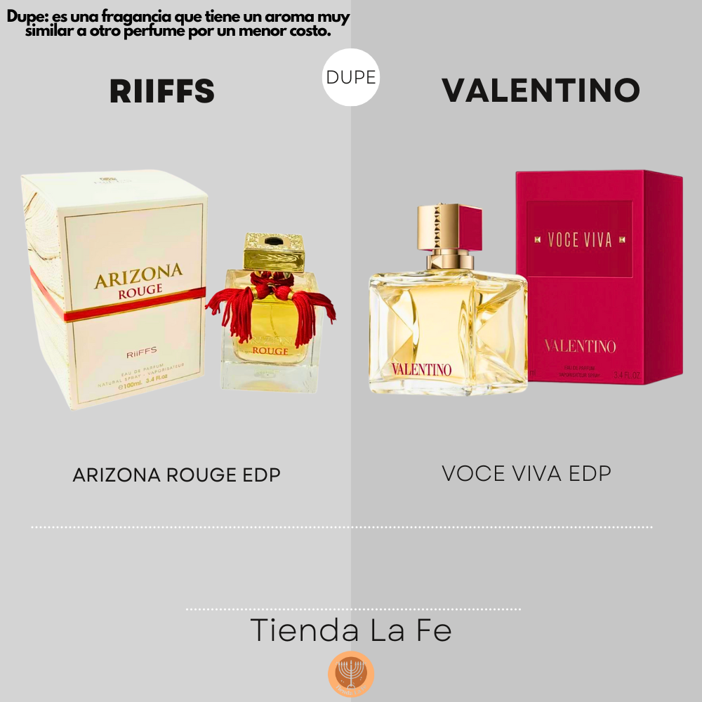 RIIFFS ARIZONA ROUGE EDP 100ML (M) (DUPE VALENTINO VOCE VIVA EDP)