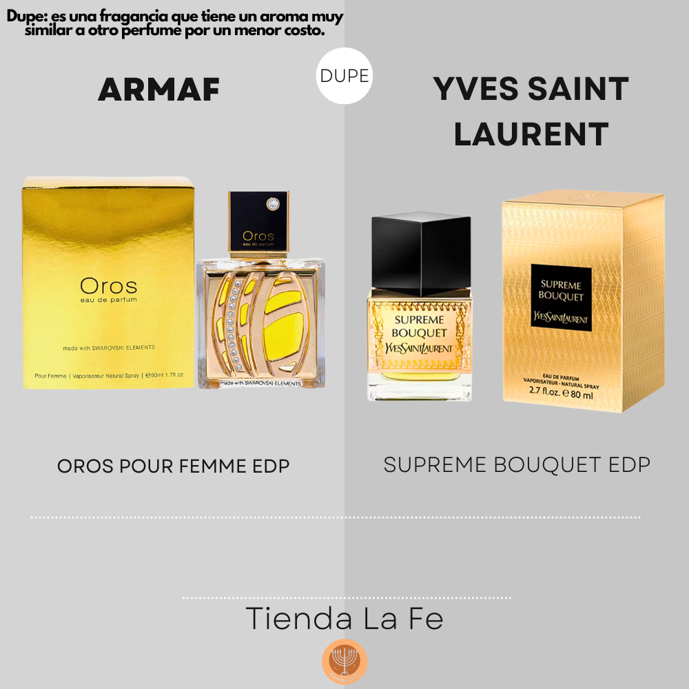 ARMAF OROS POUR FEMME EDP 50ML (M) (DUPE YVES SAINT LAURENT SUPREME BOUQUET EDP)