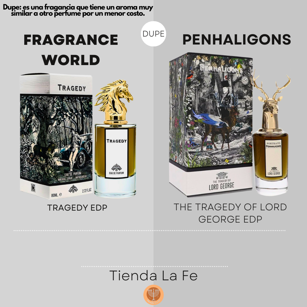 FRAGRANCE WORLD TRAGEDY EDP 80ML (H) (DUPE PENHALIGONS THE TRAGEDY OF LORD GEORGE EDP)