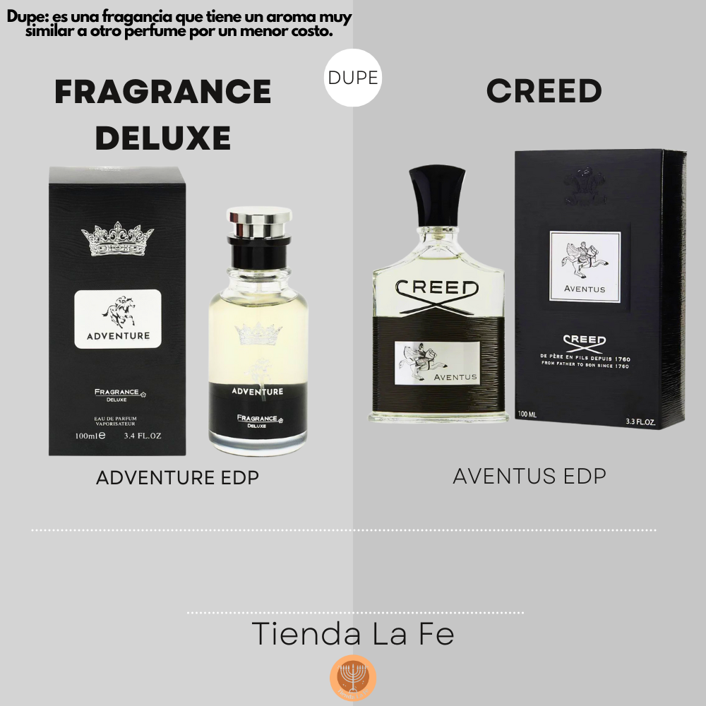 FRAGRANCE DELUXE ADVENTURE EDP 100ML (H) (DUPE CREED AVENTUS EDP)