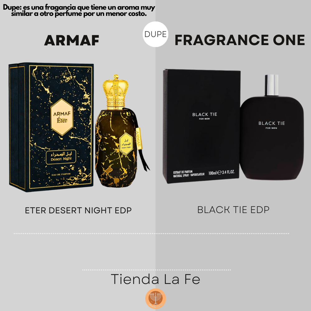 ARMAF ETER DESERT NIGHT EDP 100ML (H) (DUPE FRAGRANCE ONE BLACK TIE EDP)