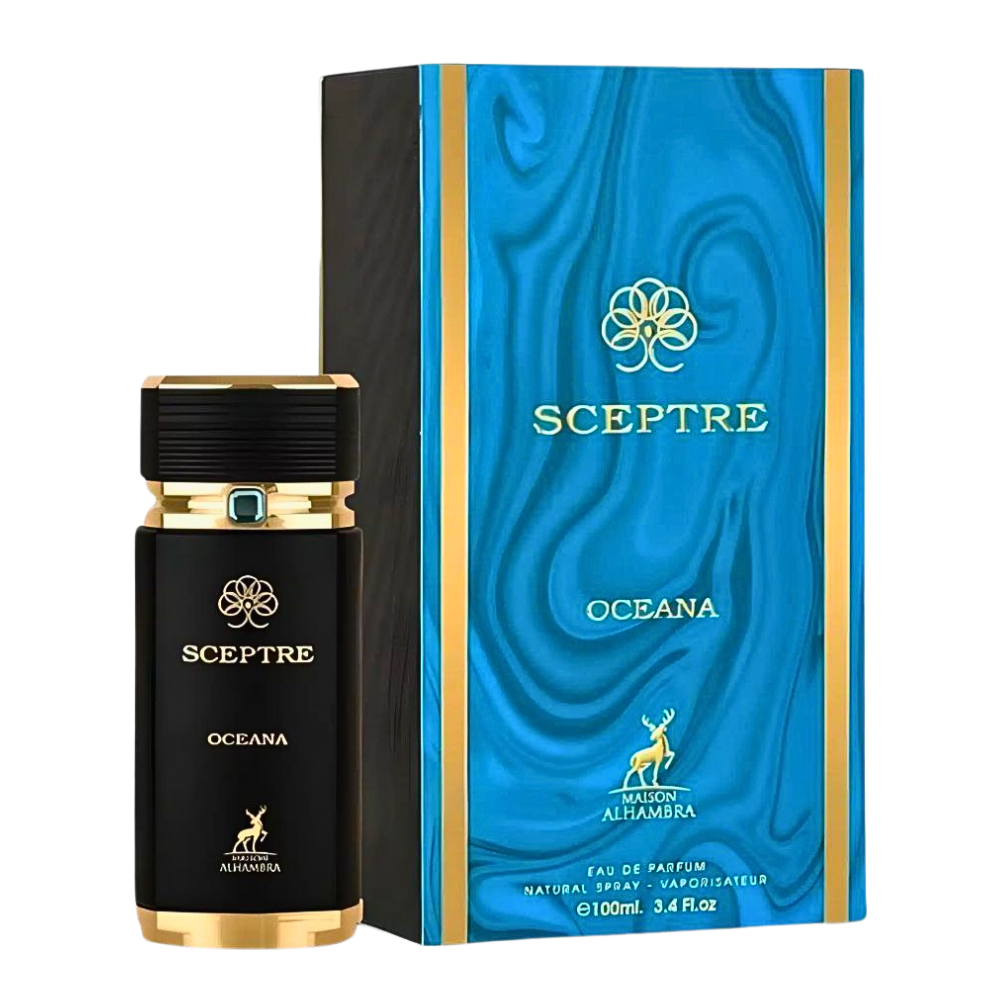 MAISON ALHAMBRA SCEPTRE OCEANA EDP 100ML (H) (DUPE BVLGARI LE GEMME OROM EDP)