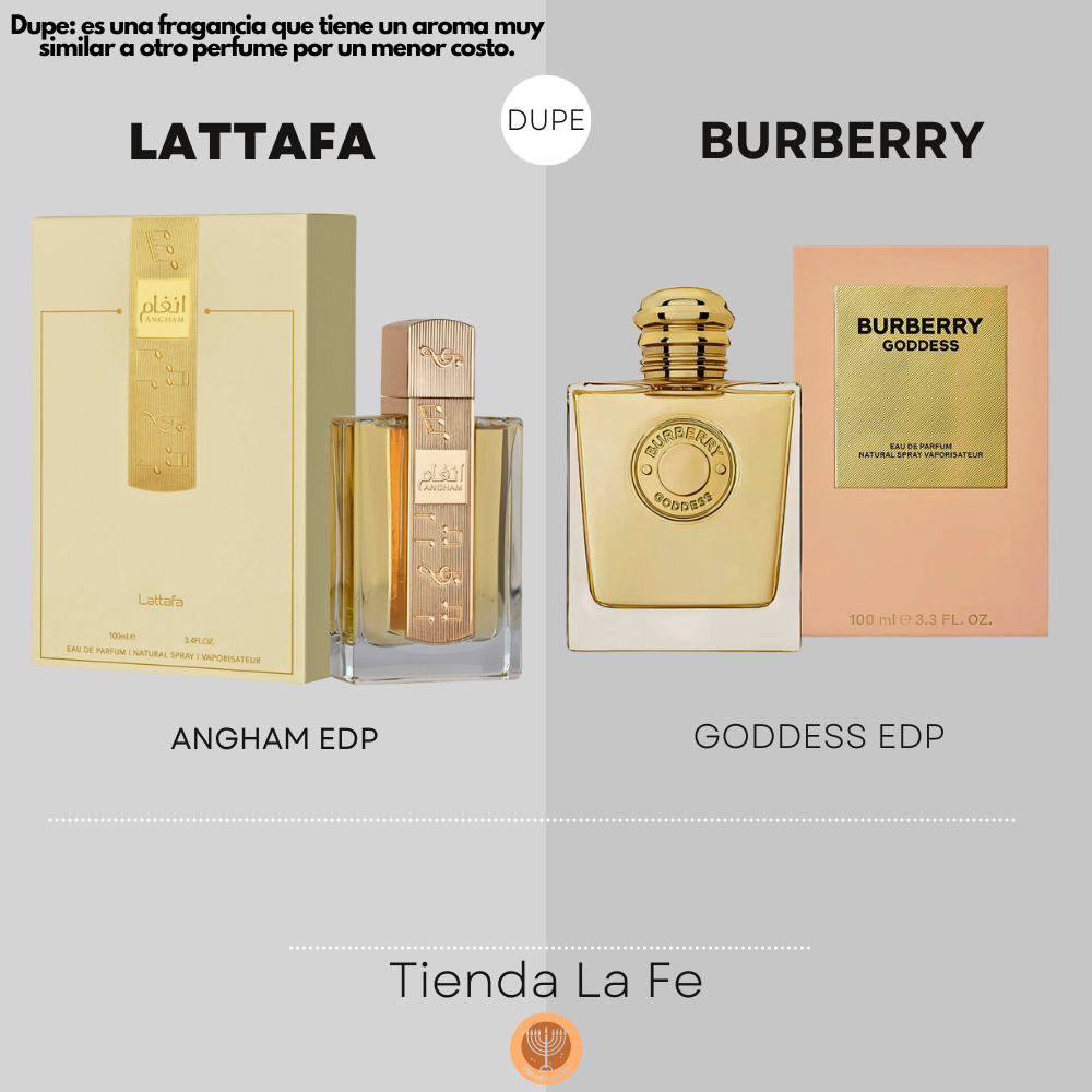 LATTAFA ANGHAM EDP 100ML (M) (DUPE BURBERRY GODDESS EDP)