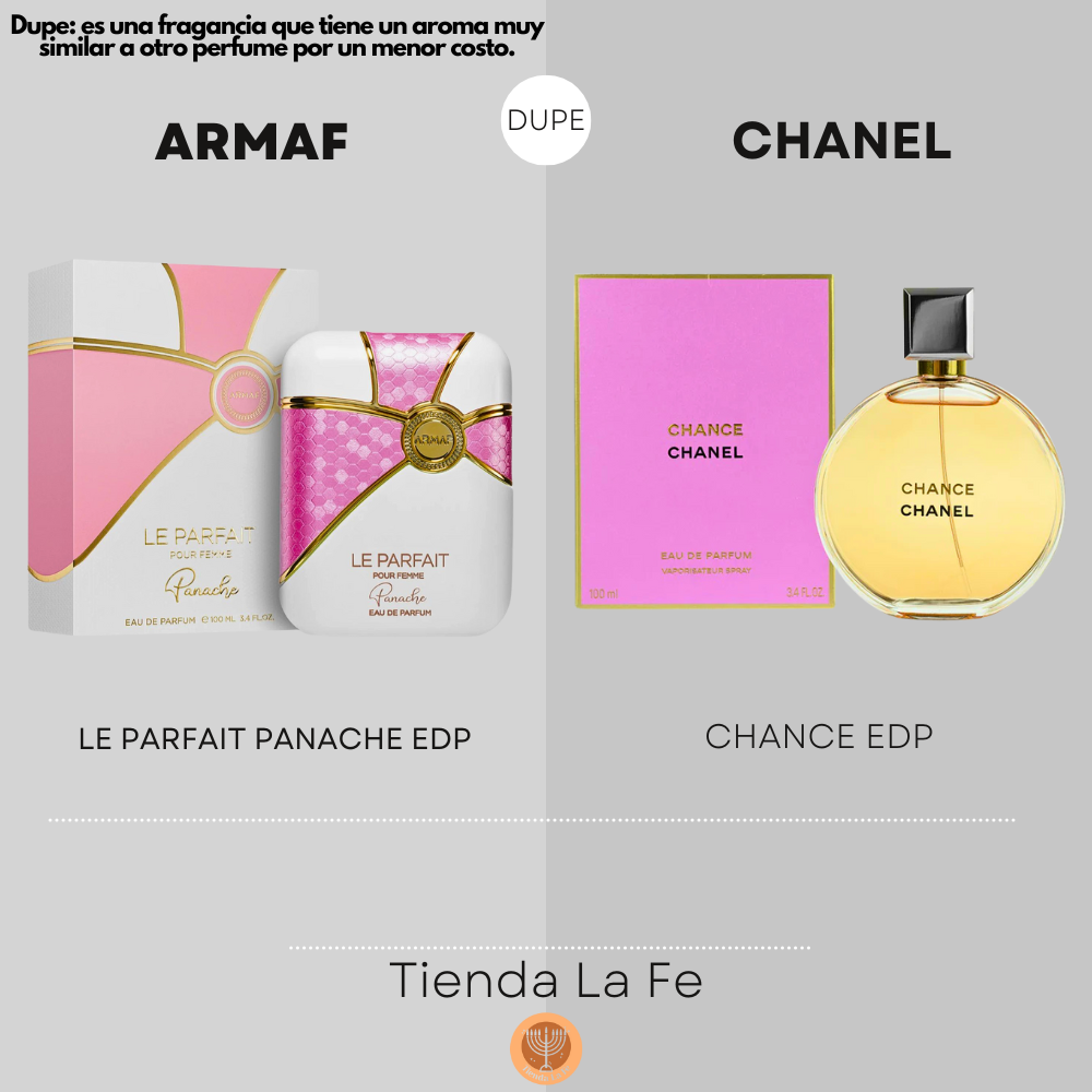 ARMAF LE PARFAIT PANACHE EDP 100ML (M) (DUPE CHANEL CHANCE EDP)