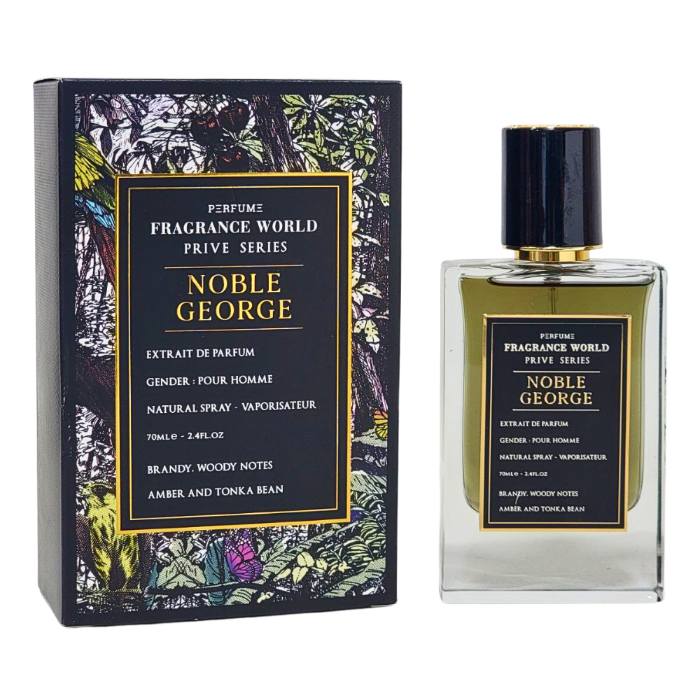 FRAGRANCE WORLD NOBLE GEORGE EDP 70ML (H) (DUPE PENHALIGONS THE TRAGED