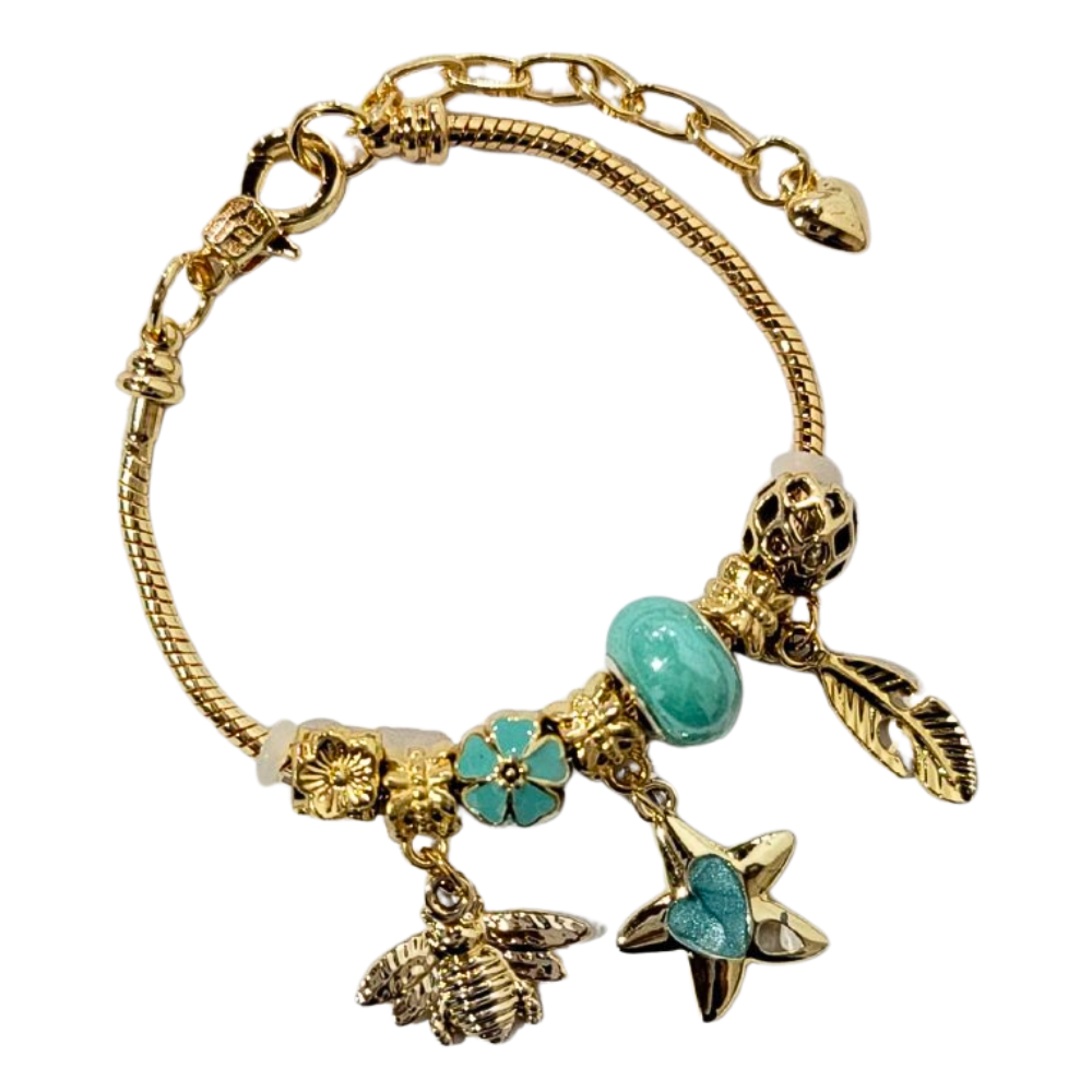 EPULD819 FORMA ABEJA, ESTRELLA DE MAR Y PLUMA