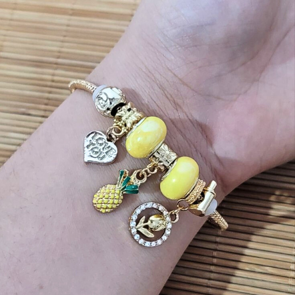 EPULD836 FORMA PIÑA, FLOR Y CORAZON