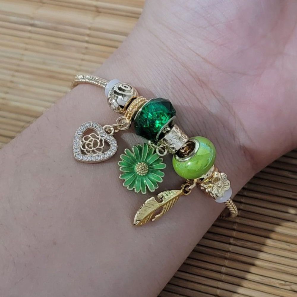 EPULD871 FORMA CORAZON, FLOR Y PLUMA