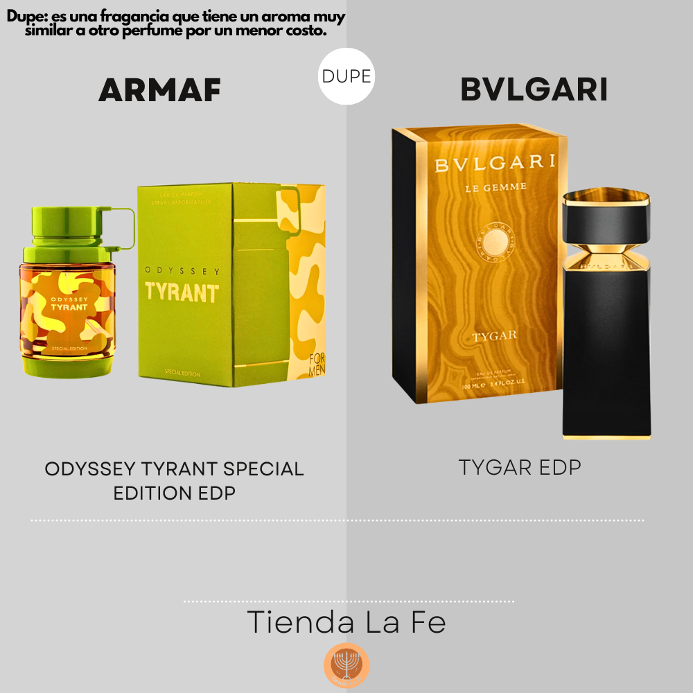 ARMAF ODYSSEY TYRANT SPECIAL EDITION EDP 100ML (H) (DUPE BVLGARI TYGAR EDP)