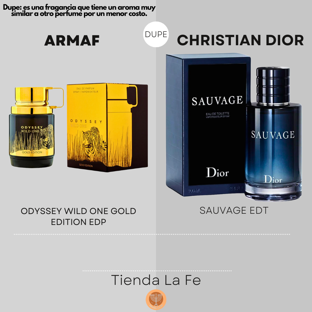ARMAF ODYSSEY WILD ONE GOLD EDITION EDP 100ML (H) (DUPE CHRISTIAN DIOR SAUVAGE EDT)