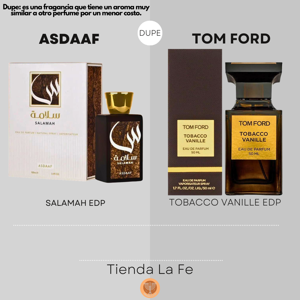 ASDAAF SALAMAH EDP 100ML (H) (DUPE TOM FORD TOBACCO VANILLE EDP)