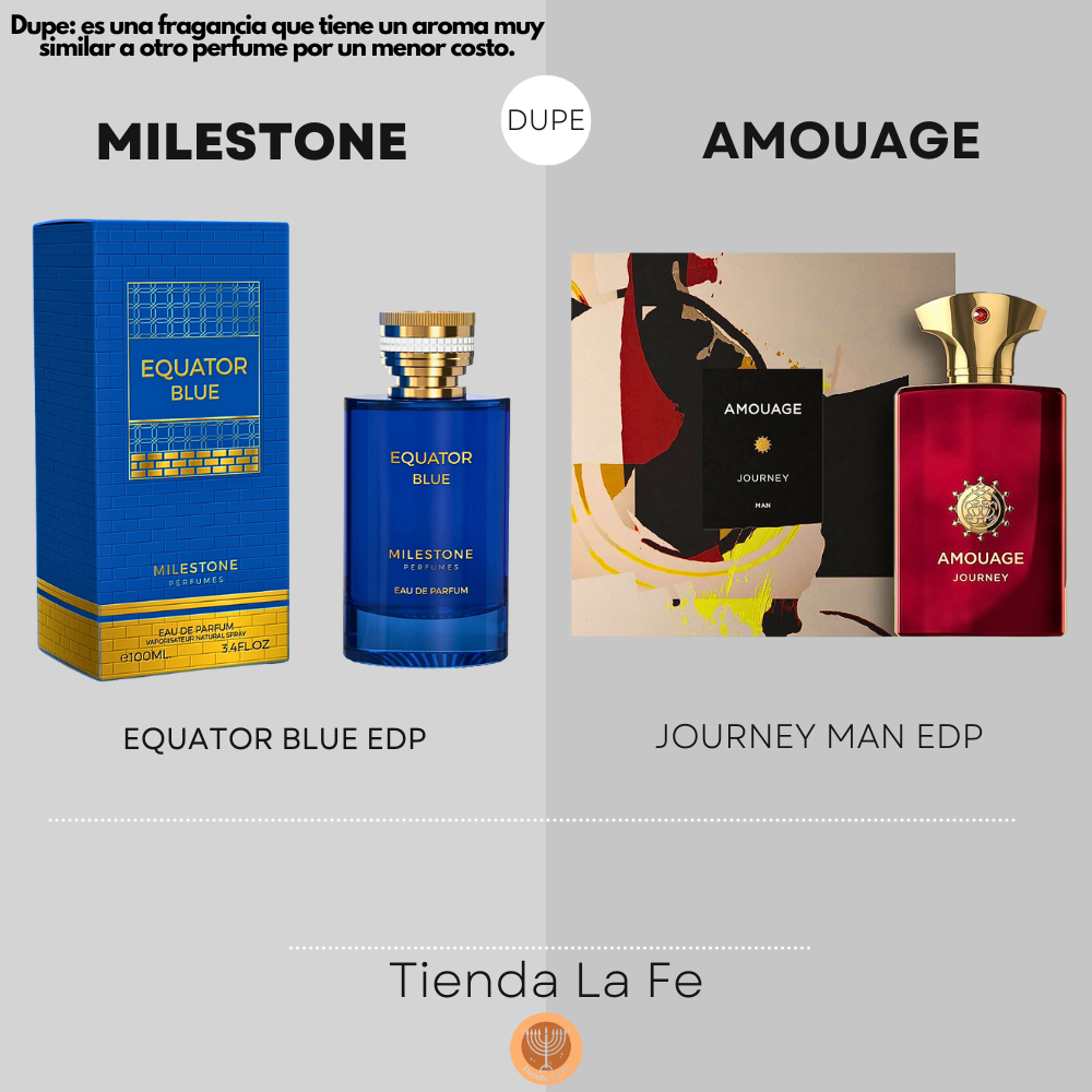 MILESTONE EQUATOR BLUE EDP 100ML (H) (DUPE AMOUAGE JOURNEY MAN EDP)