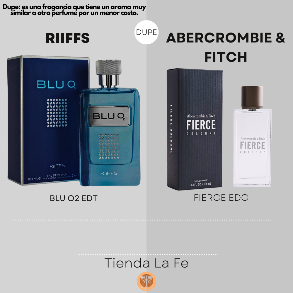 Nฦฐแปc Hoa Abercrombie And Fitch Fierce Blue Cologne RIIFFS BLU