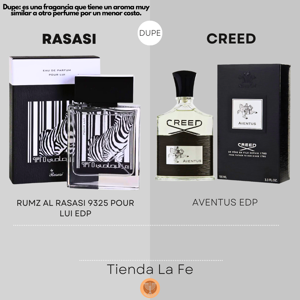 RASASI RUMZ AL RASASI 9325 POUR LUI EDP 50ML (H) (DUPE CREED AVENTUS EDP)