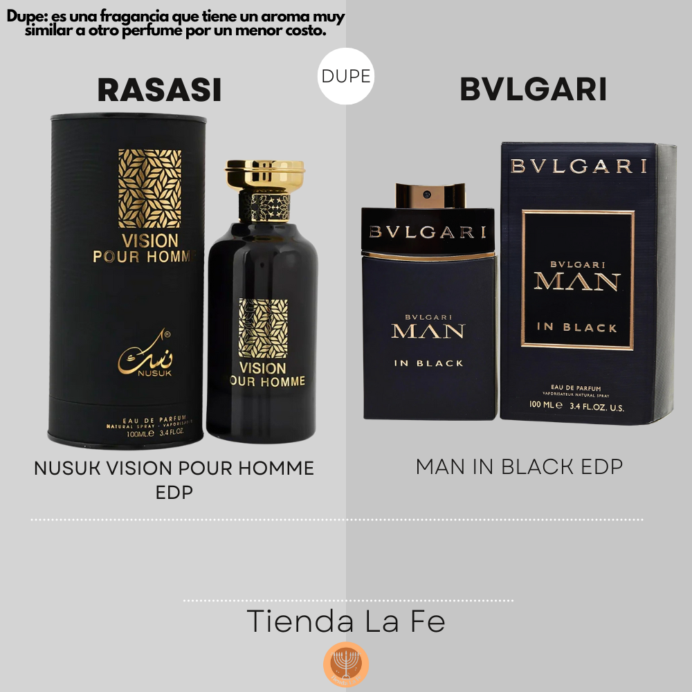 NUSUK VISION POUR HOMME EDP 100ML (H) (DUPE BVLGARI MAN IN BLACK EDP)