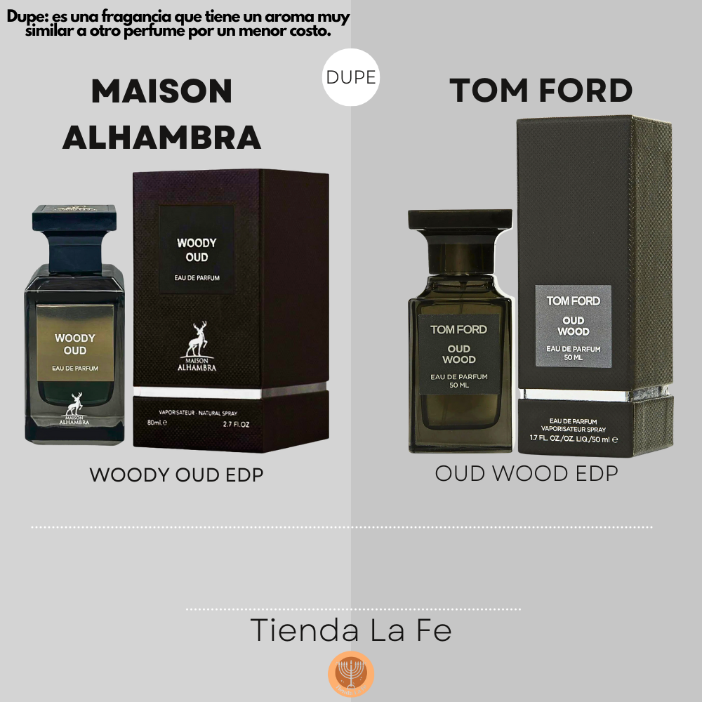 MAISON ALHAMBRA WOODY OUD EDP 80ML (H) (DUPE TOM FORD OUD WOOD EDP)