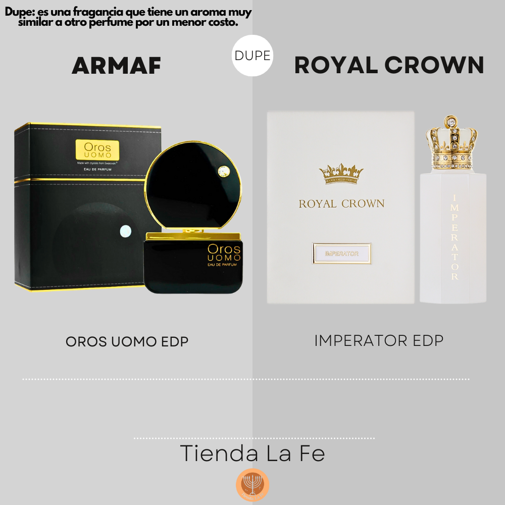 ARMAF OROS UOMO EDP 100ML (H) (DUPE ROYAL CROWN IMPERATOR EDP)