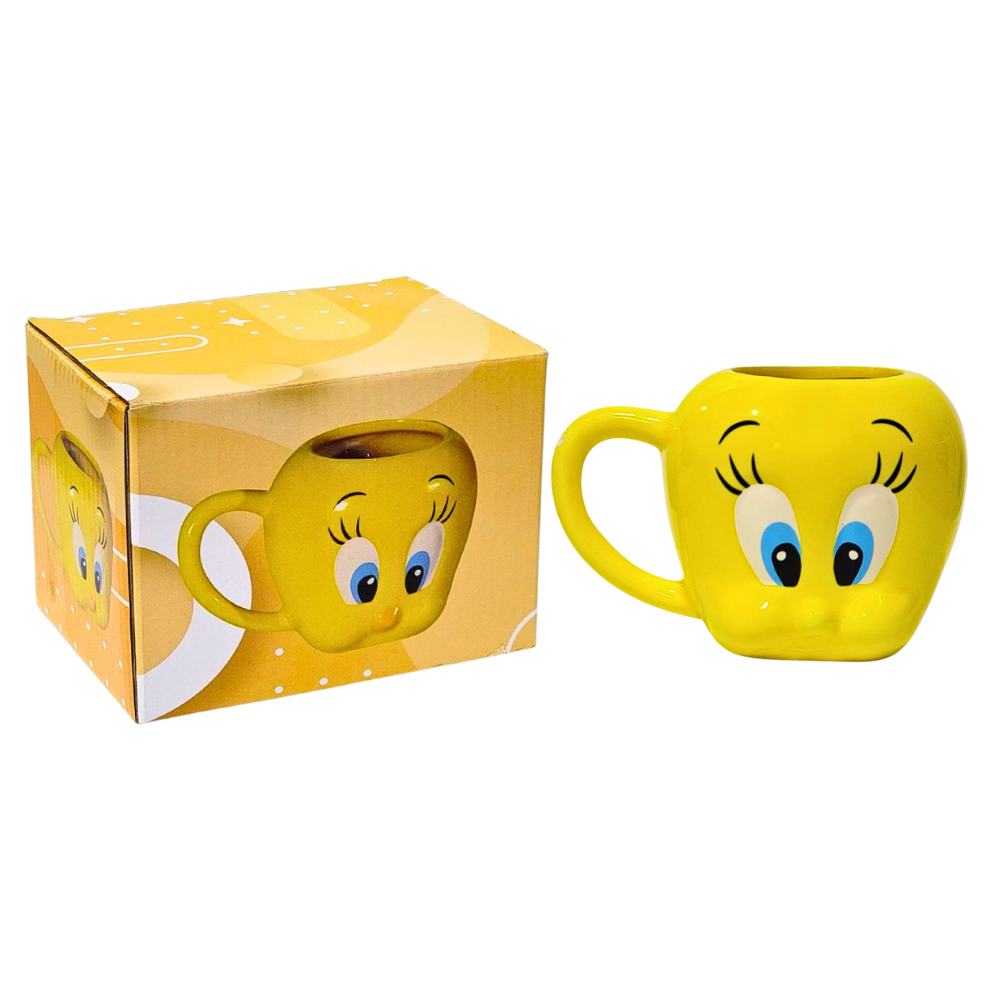 TAZA DE CERAMICA, RESISTENTE AL CALOR, MANGO CREATIVO DISEÑO PIOLIN